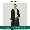 奈蔻【美利奴羊毛】NEXY.CO/奈蔻2024年冬季双面毛呢大衣 黑色 M