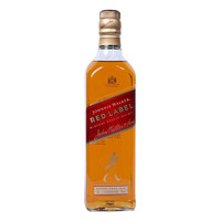 JOHNNIE WALKER 尊尼获加 红方红牌苏格兰威士忌1L2瓶无盒