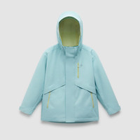 蕉内302Proof儿童冲锋衣男女童透气轻户外服秋冬防风大童防水外套春秋 冰雪蓝 160cm