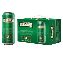 哈勒 白熊10°啤酒 500ml*12罐