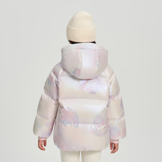  BOSIDENG/波司登 抗菌 女童羽绒服  奇幻绒绒粉9BE8 140/64