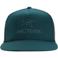 Arc'teryx Logo Flat Brim Trucker Hat | Flat-Brim Performance Trucker