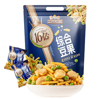 三只松鼠 虾条豆果 500g 炭烤鸡汁味