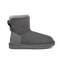 UGG 女士舒适时尚纯色平底经典休闲蝴蝶结短靴雪地靴 1016501