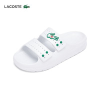 法国拉科斯特 LACOSTE X CLOT联名男鞋24秋季拖鞋48CMA0027 082/白色/绿色 9 /43