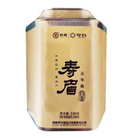 中茶 守白系列  五年陈寿眉罐装 白茶100g