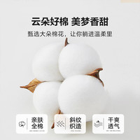 百丽丝水星家纺床上四件套纯棉全棉2024宿舍三件套