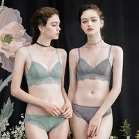 宝诗嫣法式u型美背内衣女薄款夏季2024露背无钢圈文胸罩套装