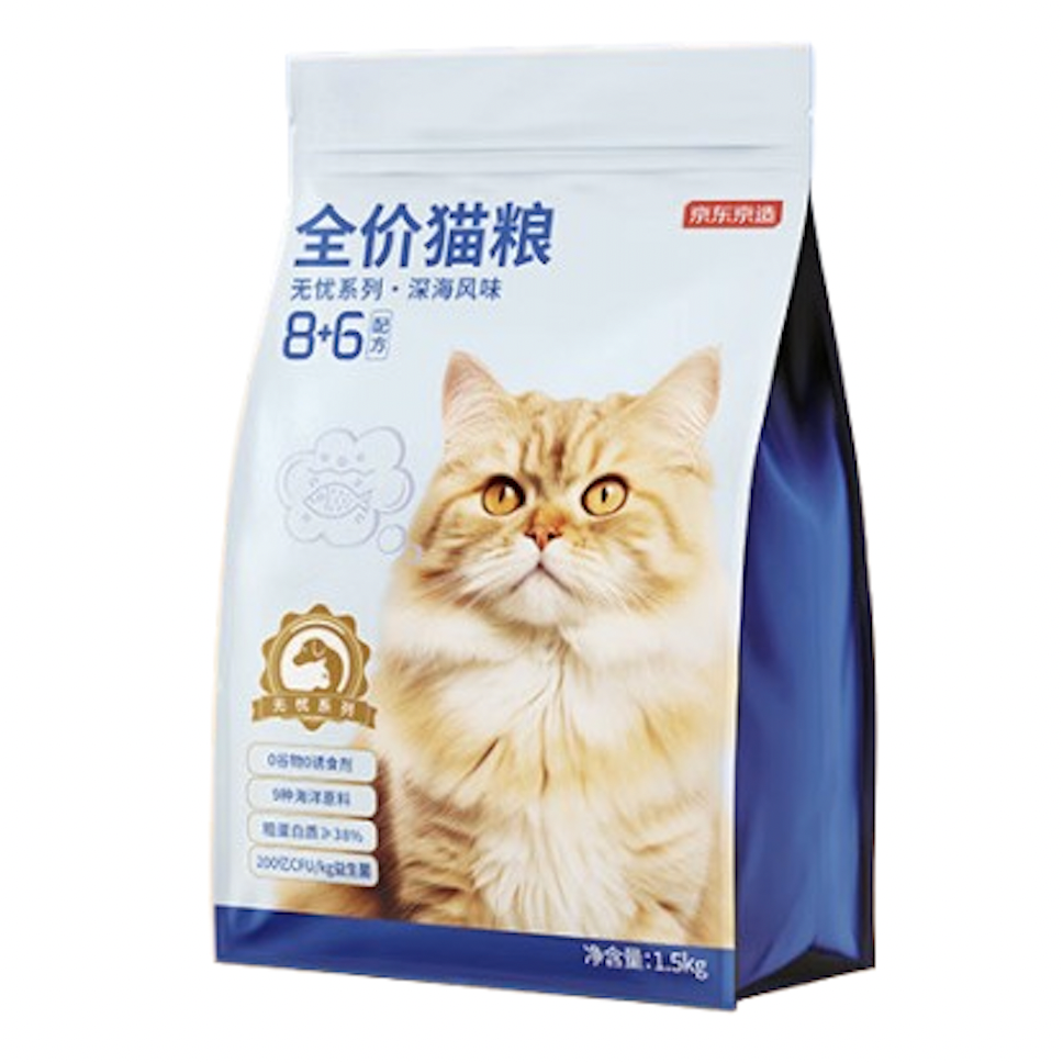 京东京造 无忧系列 8+6深海风味全阶段猫咪干粮