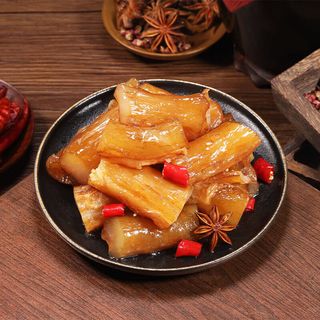 苏日泰香辣水晶牛筋零食麻辣牛肉干牛筋板筋卤味熟食即食牛肉零食筋 牛蹄筋【香辣味250g款】 牛蹄筋卤牛筋250g款
