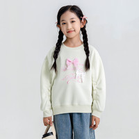 小猪班纳童装2024秋装新款儿童卫衣中大童女童套头衫女孩上衣秋季