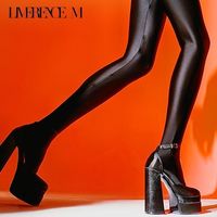 涞觅润丝 Limerence M「阿波罗」光泽黑色连裤袜性感柔滑舒适高级感春秋打底女