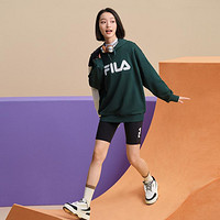 FILA 斐乐 运动卫衣男女同款休闲宽松舒适柔软百搭针织连帽上衣