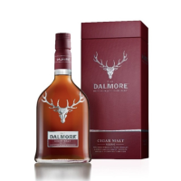 值选：THE DALMORE 大摩 雪茄三桶 苏格兰 单一麦芽洋酒 1000ml（赠 海蓝之谜洁面30ml）