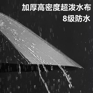 访客（FK）24骨全自动雨伞大号加厚加固结实抗风晴雨遮阳防晒伞男女太阳伞 【24骨】加厚黑胶晴雨伞 曜石黑