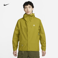 耐克(NIKE)ACG STORM-FIT男子防风夹克秋季外套户外徒步DV9416 390苔藓色/山峰白 S