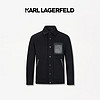 Karl Lagerfeld卡尔拉格斐2024冬季休闲夹克老佛爷1K1D70101860 黑色 M