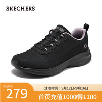 斯凯奇(Skechers)夏女鞋一脚蹬健步鞋简约百搭休闲运动117570