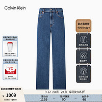 Calvin Klein Jeans【复刻90系列】24秋季女ck经典复古直筒牛仔裤40WL750 E5D-牛仔蓝 25