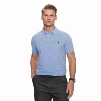 值选：RALPH LAUREN 拉夫劳伦 男士Polo衫 710666998007 蓝色