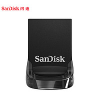 SanDisk 闪迪 CZ430 酷豆 USB 3.1 U盘 黑色 128GB USB-A