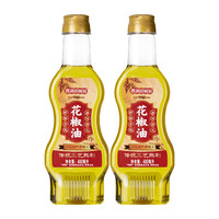 香满园椒宴中麻花椒油400ml*2瓶麻椒油凉拌调味烹饪火锅四川汉源