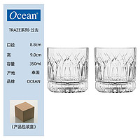 88VIP：Ocean 鸥欣 原装进口玻璃杯洋酒杯水杯家用牛奶饮料果汁杯子2只