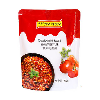 麦丽莎（Melissa）番茄肉酱风味意大利面酱250g 速食拌面酱通心粉儿童意面酱番茄酱  番茄肉酱风味意酱 250g