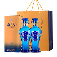 YANGHE 洋河 海之蓝 42%vol 浓香型白酒 520ml*2瓶