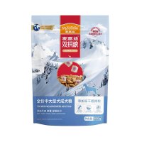 会员专享、PLUS会员：Myfoodie 麦富迪 超肉粒冻干双拼粮 300g 成犬中大型犬（牛肉紫薯绿唇贻贝）
