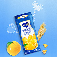 JUST YOGHURT 纯甄 蒙牛 纯甄 黄桃燕麦风味酸奶 200g×10盒