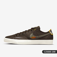 NIKE 耐克 正品SB Blazer Court 男女低帮经典帆布鞋 CZ5605-201