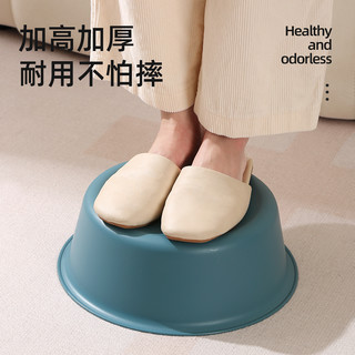 洗脸盆塑料家用大号耐用盆宿舍婴儿撞色盆洗菜洗衣洗脚盆