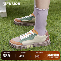 FILA FUSION 斐乐潮牌POP II女鞋场下帆布鞋夏休闲运动鞋