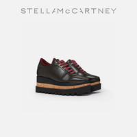 斯特拉·麦卡特尼 STELLA McCARTNEY2024秋季乌木黑徽标厚底鞋