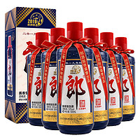 LANGJIU 郎酒 酱香型白酒  自饮商务宴请过节送礼收藏 53度 500mL 6瓶 已亥猪年纪念酒