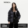 MO&Co.【90%鸭绒×防水】冬轻暖高领截短羽绒服MBC4EINK08摩安珂
