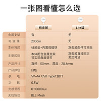 linptech 领普 小米iot联动人体存在传感器米家智能远程移动感应开关毫米波