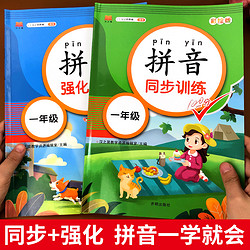 拼音拼读专项训练一年级语文上册人教版 1年级下册拼音练习幼小衔接入门强化拼音拼读练习题一年级幼儿园宝宝学拼音练习册一日一练