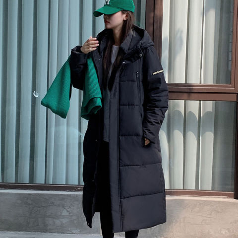 派克工装羽绒棉服2020新款小个子中长款大码女装加厚韩版爆款棉衣-