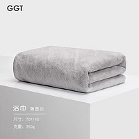 GGT 日本GGT雪花绒浴巾三件套四季家用加厚款毛巾成人大浴巾比全棉纯棉吸水速干不掉毛方巾男女洗澡裹巾套装