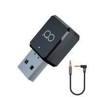 dongdong 咚咚 车载蓝牙接收器 5.1AUX迷你USB双输出汽车无损免提+20cm高清线