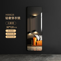 星芒家私 1917LDJ-221113 落地镜 30*120cm 云雾黑