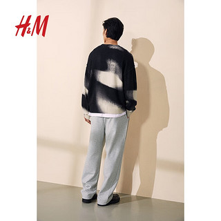 H&M2024秋季新品男装休闲裤1238282