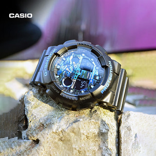 今日必买：CASIO 卡西欧 G-SHOCK 男士防水运动手表 GA-100CB-1ADR 55mm