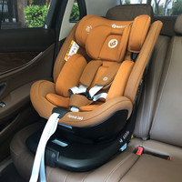 宝得适(BRITAX)britax宝得适双面骑士pro儿童汽车座椅0-4岁旋转isize iSpace迈越星 迪拜金