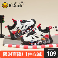 B.Duck小黄鸭童鞋男童运动鞋2024秋季新品儿童宝宝鞋子小童亮灯鞋发光鞋 脚长14.4-14.9cm