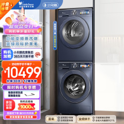 LittleSwan 小天鹅 TG100VIC+TH100HS88MAX 洗烘套装 10KG+10KG