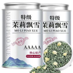 山间饮茗 浓香型茉莉飘雪 500g*1罐