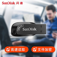 SanDisk 闪迪 至尊高速系列 酷邃 CZ410 USB 3.0 U盘 黑色 64GB USB-A